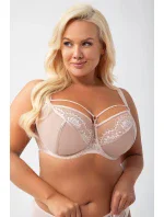 Mäkká dámska podprsenka soft Gorsenia K 496 Paradise Béžová Mäkká dámska podprsenka soft Gorsenia K 496 Paradise Béžová