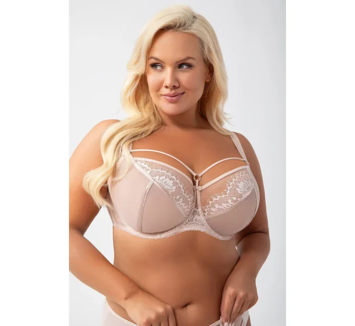 Mäkká dámska podprsenka soft Gorsenia K 496 Paradise Béžová Mäkká dámska podprsenka soft Gorsenia K 496 Paradise Béžová