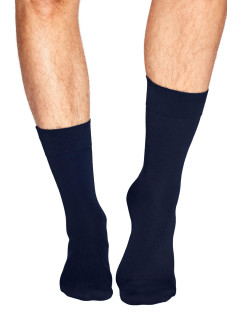 Pánske ponožky 17917 Classic Palio dark blue - HENDERSON