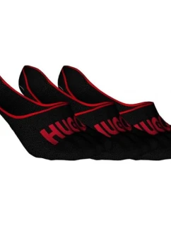 HUGO 3 PSL NERO Pánske čierne ponožky (50514921-001)