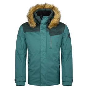 Pánska zimná bunda ALPHA-M Tmavo zelená - Kilpi