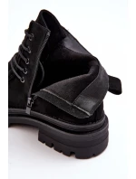 Damskie Botki Trapery Na Suwak Czarne Apolosi Damskie Botki Trapery Na Suwak Czarne Apolosi