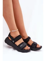 Sportovní Sandály Dámské Na Platformě Big Star model 21693778 Černé - Big Star Shoes
