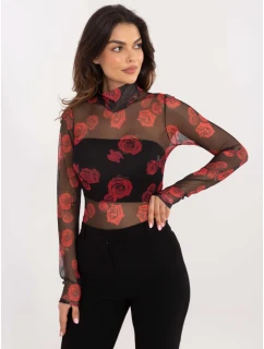 Blúzka DHJ BZ 18275 2.61 čierna a červená