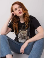 Tričko HB TS 3051.64P čierna