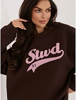 Blúzka RV BL A1080.21P tmavohnedá