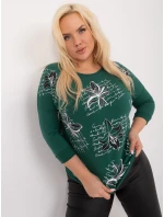 Blúzka RV BZ 9182.14 tmavozelená