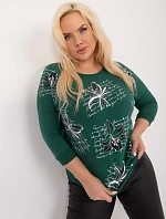 Blúzka RV BZ 9182.14 tmavozelená