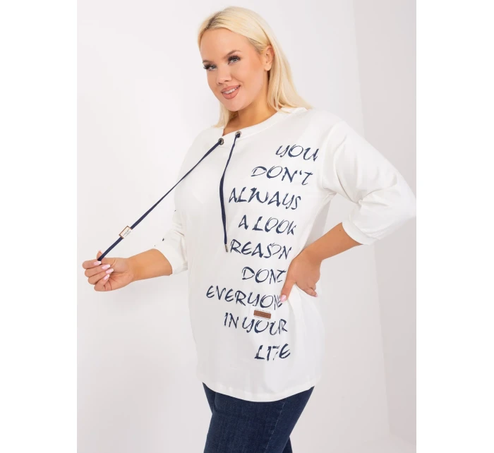 Bluzka RV BZ model 19465470 ecru - FPrice Bluzka RV BZ model 19465470 ecru - FPrice