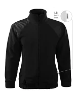 Bunda Hi-Q fleece unisex black 01 (štítok značky) Bunda Hi-Q fleece unisex black 01 (štítok značky)