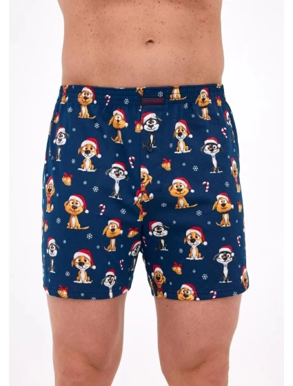 Boxerky Cornette 016/20 Psi Christmas 3-5XL