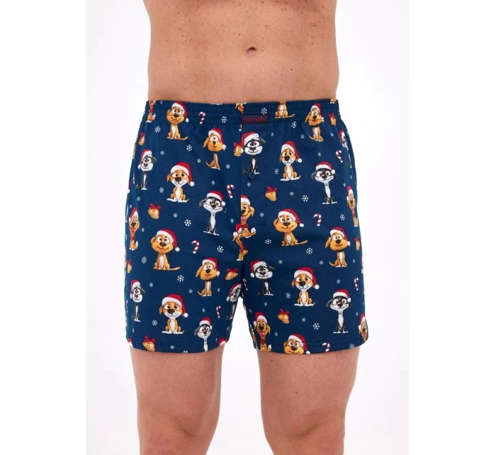 Boxerky Cornette 016/20 Psi Christmas 3-5XL