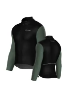 model 21851037 tričko s dlouhým rukávem černá zelená XXL - Biemme