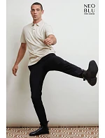 NEOBLU Orel Unisex piqué polo z hrubej bavlny 24.4337 optická biela NEOBLU Orel Unisex piqué polo z hrubej bavlny 24.4337 optická biela