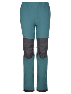 Detské outdoorové nohavice RIZO-J Tmavo zelená - Kilpi