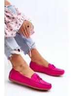 Klasyczne Zamszowe Mokasyny Fuksja Good Time Klasyczne Zamszowe Mokasyny Fuksja Good Time