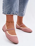 Ploché baleríny Zelisa Pink