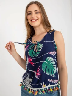 Bluzka AT BZ model 18605205 granatowy - FPrice