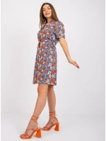 Šaty D73781M30312A hnedé