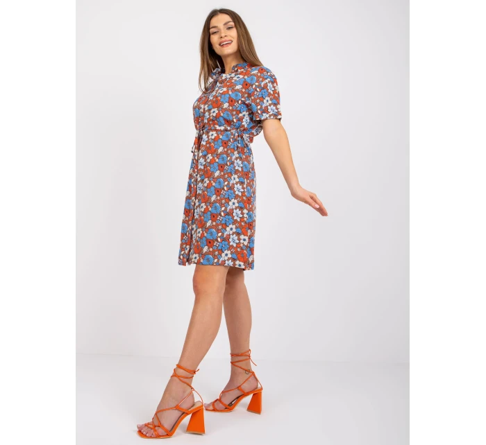 Šaty D73781M30312A hnedé