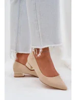 Lodičky na podpätku model 208446 Vykročte štýlovo