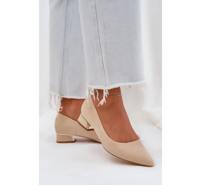 Lodičky na podpätku model 208446 Vykročte štýlovo