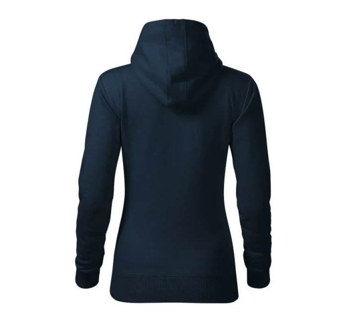Malfini Cape Free W MLI-F1402 mikina s kapucňou tmavomodrá