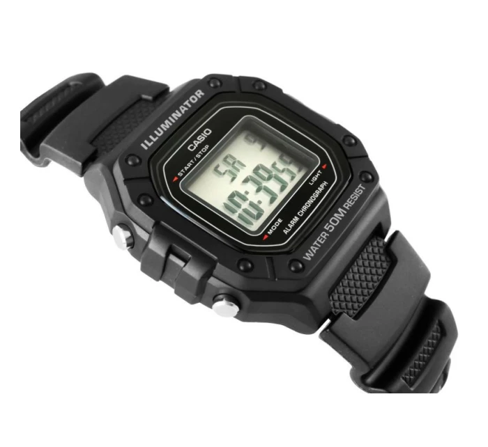 Pánske hodinky CASIO W-218H-1AVEF + BOX Pánske hodinky CASIO W-218H-1AVEF + BOX