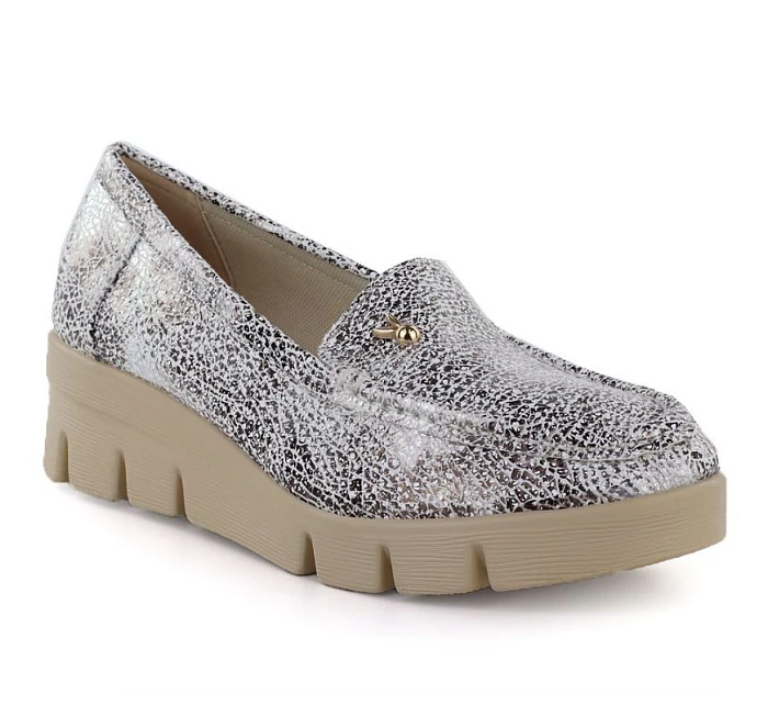 Dámské boty na platformě ve zlaté barvě M.Daszynski model 22068838 - M. Daszyński