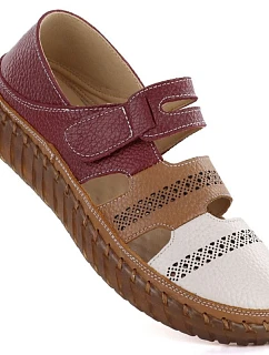 Pohodlná kožená polobotka na suchý zip Artiker model 22081748 - Hikvision