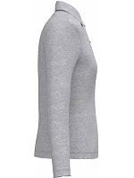 K 244 Dámské piqué polo s dlouhým rukávem model 22507045 oxford grey - Kariban K 244 Dámské piqué polo s dlouhým rukávem model 22507045 oxford grey - Kariban