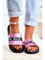 Dámské Nazouváky Big Star Růžové model 21537242 - Big Star Shoes