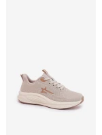 Buty Sportowe Sneakersy Damskie Big Star RR274A145 HI-POLY SYSTEM Beżowe Buty Sportowe Sneakersy Damskie Big Star RR274A145 HI-POLY SYSTEM Beżowe