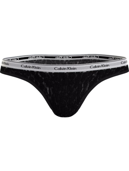 Calvin Klein Spodní prádlo Tanga 000QD5049EUB1 Black