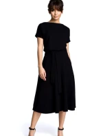 Dámske šaty B067 čierne - BeWear