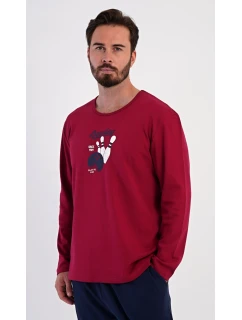 Pánske dlhé pyžamo Bowling