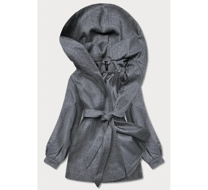 KURTKA DAMSKA SZARA model 21140781 - ROSSE LINE