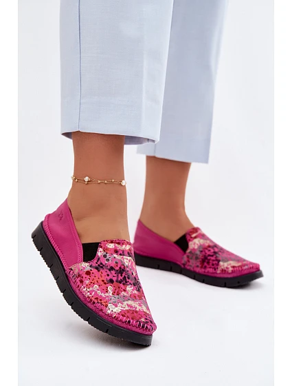 Dámské nazouvací kožené polobotky model 22100727 - Maciejka