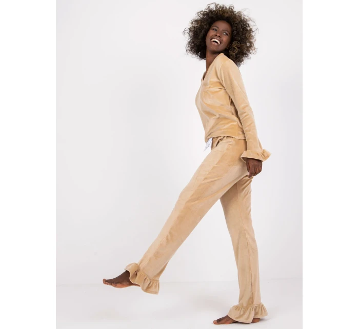 Pyžamo RV PI 7394.23X ťava