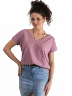 Tričko RV TS 4832.19P tmavoružové Tričko RV TS 4832.19P tmavoružové