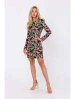 Šaty s potiskem a prošíváním model 2 model 18863492 - Moe