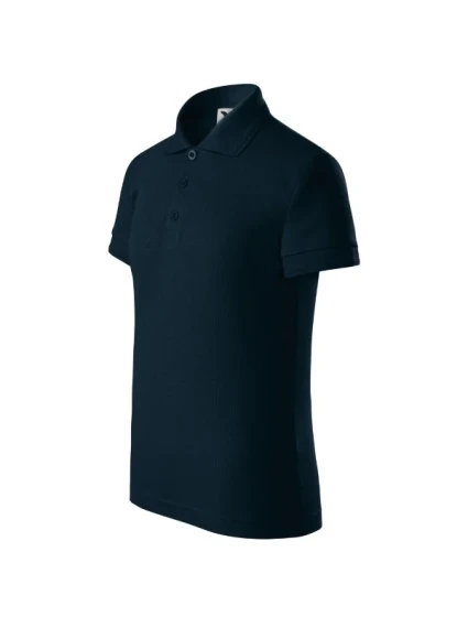 Detská polokošeľa Pique navy blue