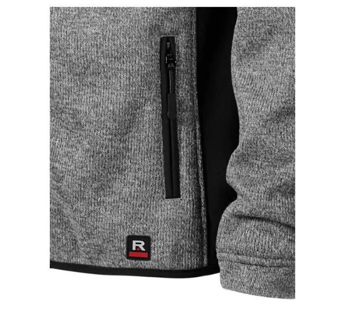 Casual softshellová bunda pánská knit light gray