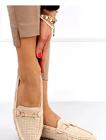 Dámske topánky / Mokasíny AB-295 béžová - Primavera