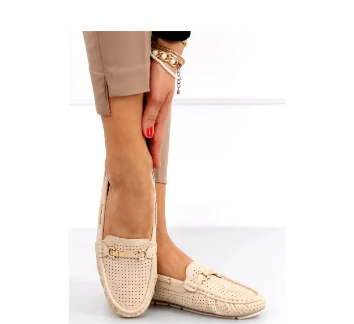 Dámske topánky / Mokasíny AB-295 béžová - Primavera