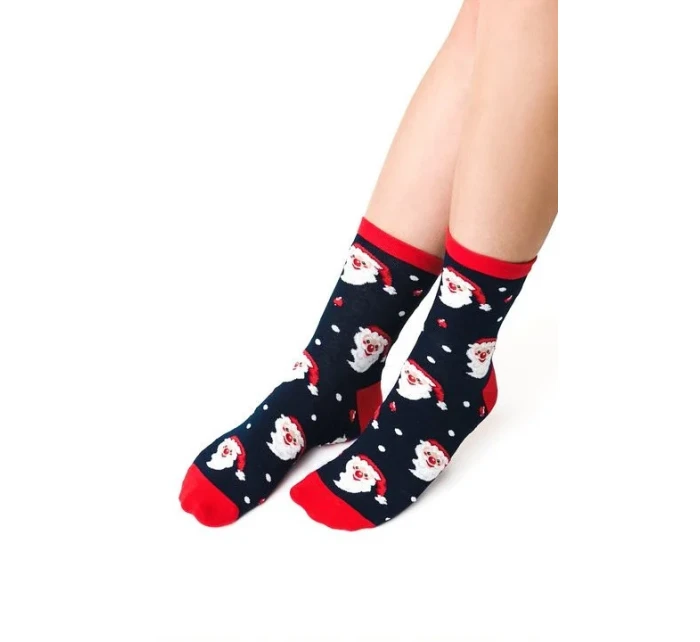 Dámské vánoční ponožky model 21327638 3540 - Steven Dámské vánoční ponožky model 21327638 3540 - Steven