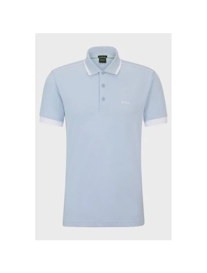 Pánska modrá polokošeľa BOSS Paddy 1 Bright Purple regular fit (50512995-527)