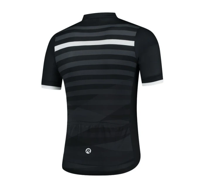 Rogelli STRIPE dres 2XL čierno-biely