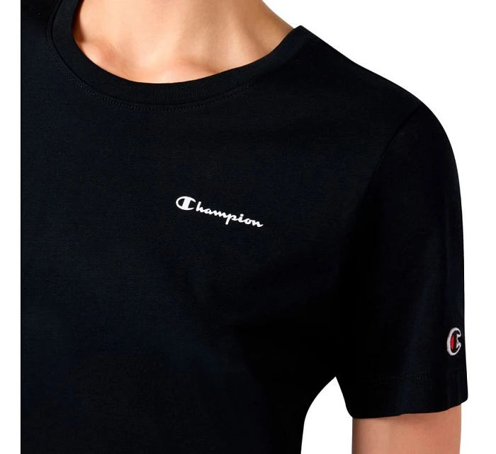 Champion Dámske tričko s krátkym rukávom Black 118408 KK001