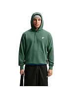 Pánská mikina Club FT PO Hoodie, zelená, model 22311039 - NIKE